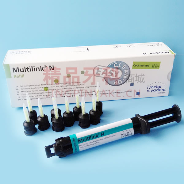 义获嘉 Multilink n 通用型高强度树脂水门汀6g【透明色】 义获嘉 Multilink n 通用型高强度树脂水门汀6g【透明色】