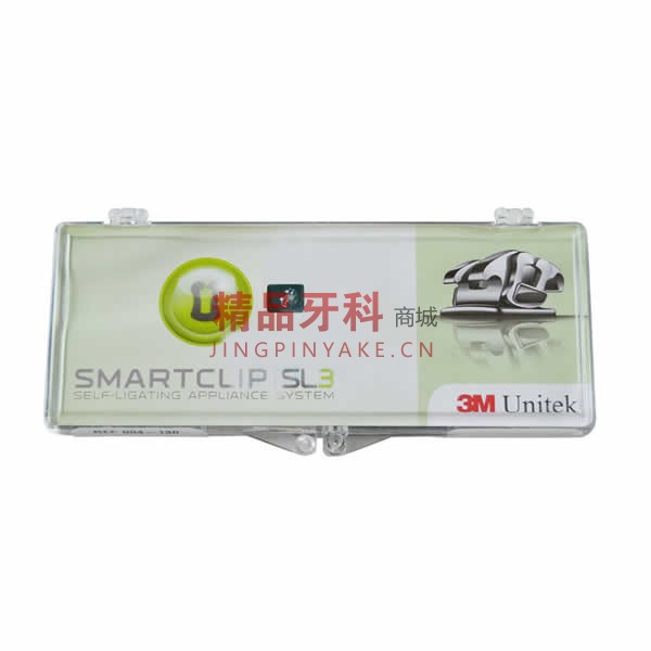 3M Unitek Smartclip SL3 MBT直丝弓自锁托槽 6-6【004-130】 3M Unitek Smartclip SL3 MBT直丝弓自锁托槽 6-6【004-130】