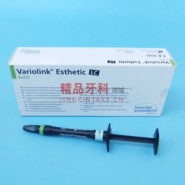 义获嘉 Variolink Esthetic LC 牙科粘结剂  亮白 666127WW