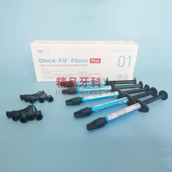 韩国mediclus once-fil 临时嵌体树脂蓝色1.2ml*5支/盒 韩国mediclus once-fil 临时嵌体树脂蓝色1.2ml*5支/盒