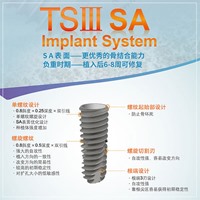 奥齿泰 TSIII SA 种植体 4.25*8.5【TS3S4008S】