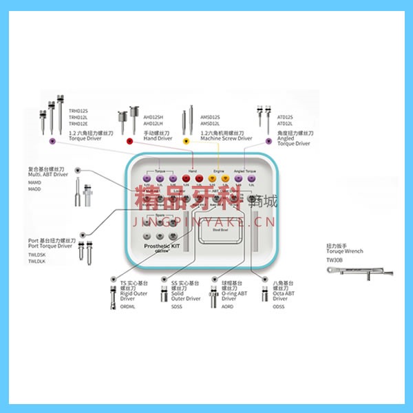 奥齿泰 修复工具盒Restorative Kit(OPK) 奥齿泰 修复工具盒Restorative Kit(OPK)