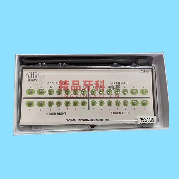 Tomy 金属自锁托槽 M5-5 20粒/套3带钩 Tomy 金属自锁托槽 M5-5 20粒/套3带钩