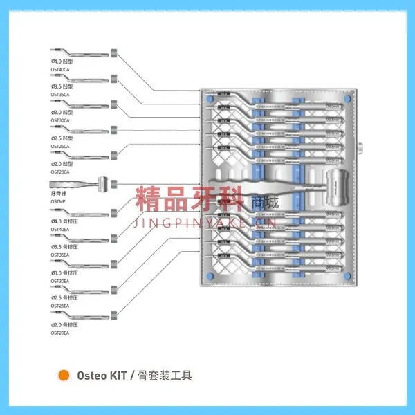 奥齿泰  骨挤压器套装Osteo Kit（OSTK）