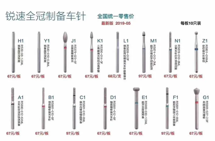 锐速 全冠备牙车针RSQQ01图谱.webp